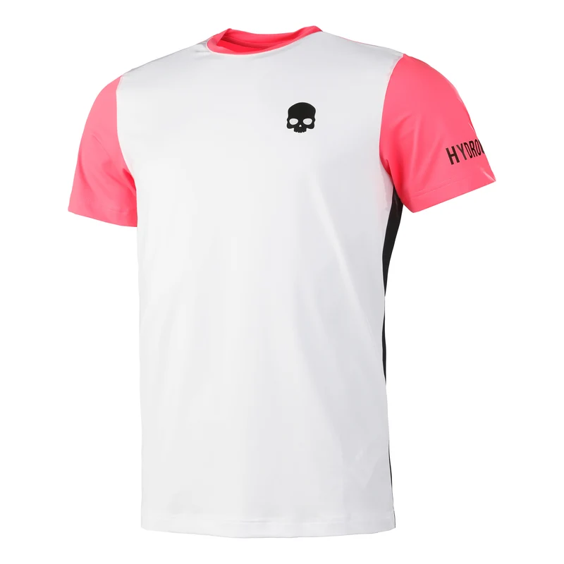 Tech Team T-Shirt Herren-Weiß,Pink
