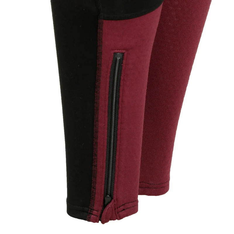 Warmalite Lauftight Damen-Schwarz,Rot