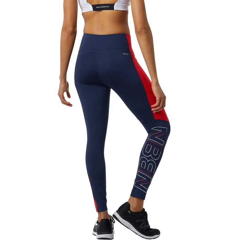 Accelerate Pacer 7/8 Tight Damen-Blau