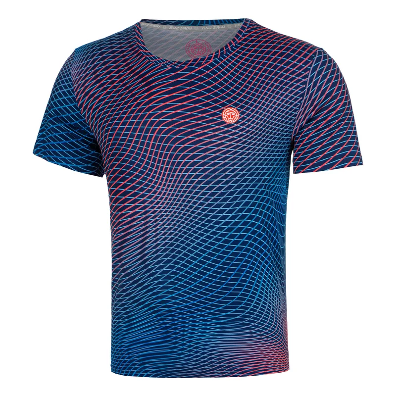 Out of Control T-Shirt Herren-dunkelblau, koralle