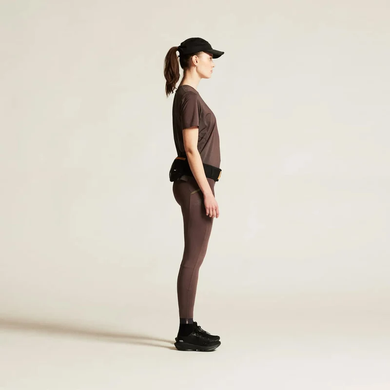 Pro Trail Laufshirt Damen - braun