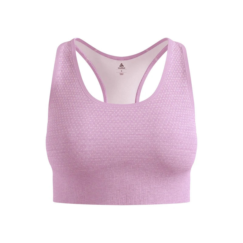Seamless Medium Padded Sport Sport-BH Damen - lila