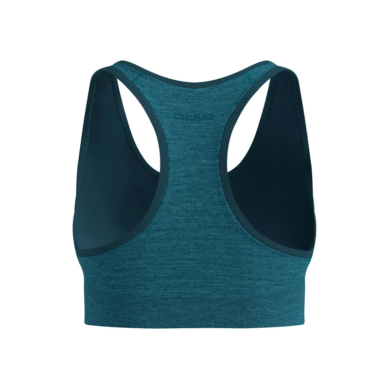 Seamless Medium Padded Sport Sport-BH Damen - petrol