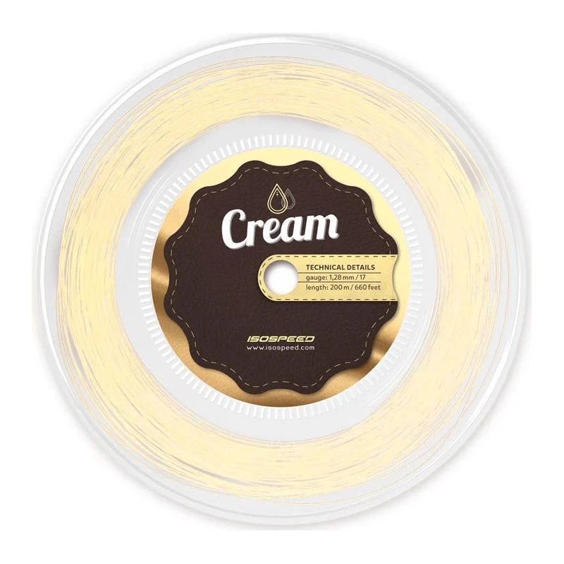 Cream Saitenrolle 200m-Creme