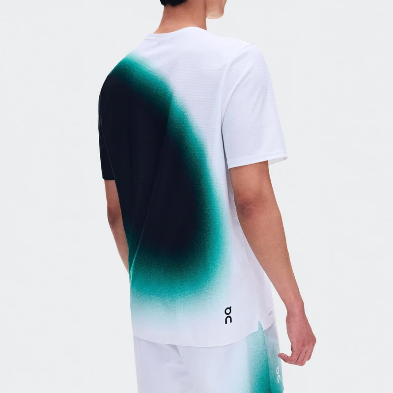 Court- Swing T-Shirt Herren - weiß, grün