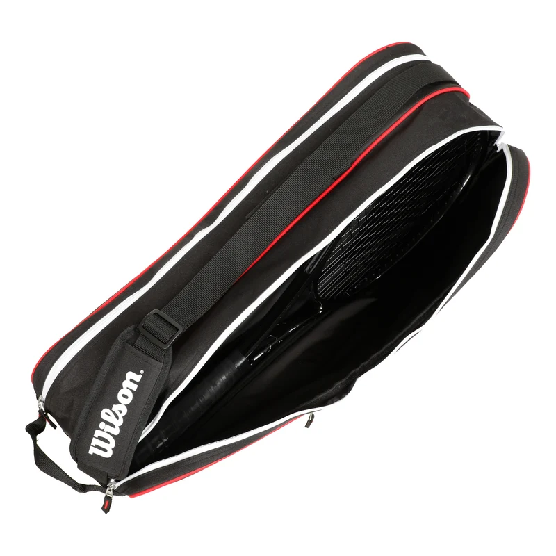 Advantage III Six Schlägertasche-Schwarz,Weiß