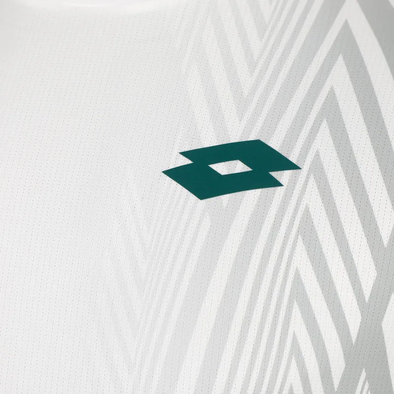Tech VI T-Shirt Herren - weiß, petrol