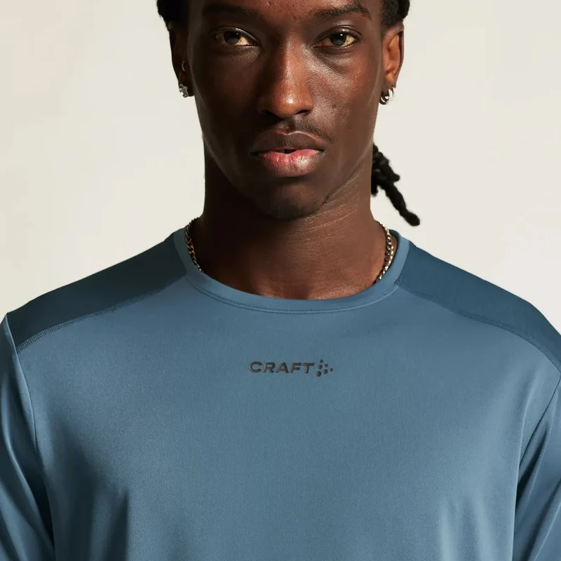 ADV Essence Laufshirt Herren - blau