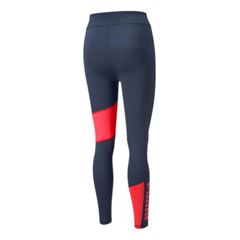 Favorite Logo High Waist Tight Damen - dunkelblau, koralle