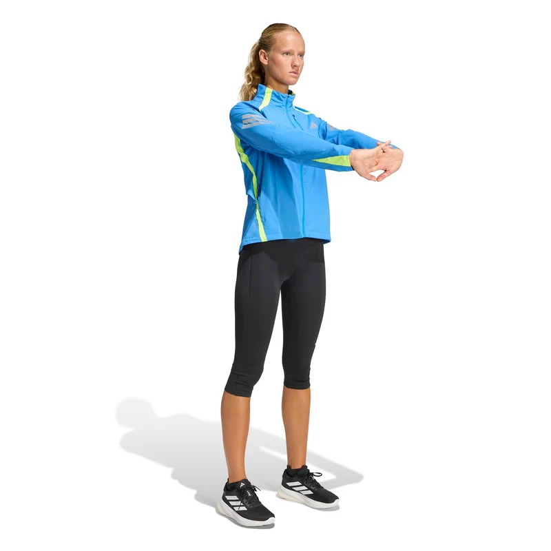 adi365 3/4 Lauftight Damen-schwarz