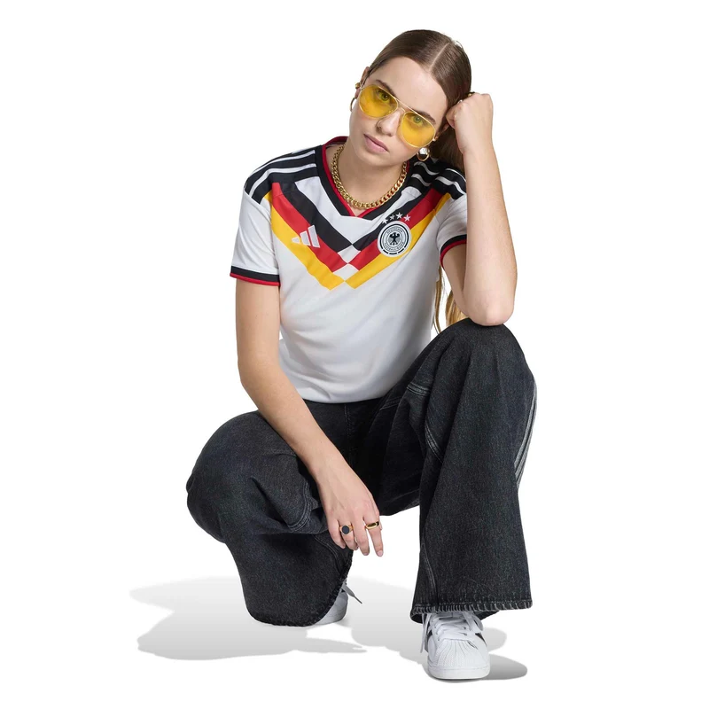 Deutschland Heimtrikot 26 Damen-weiß