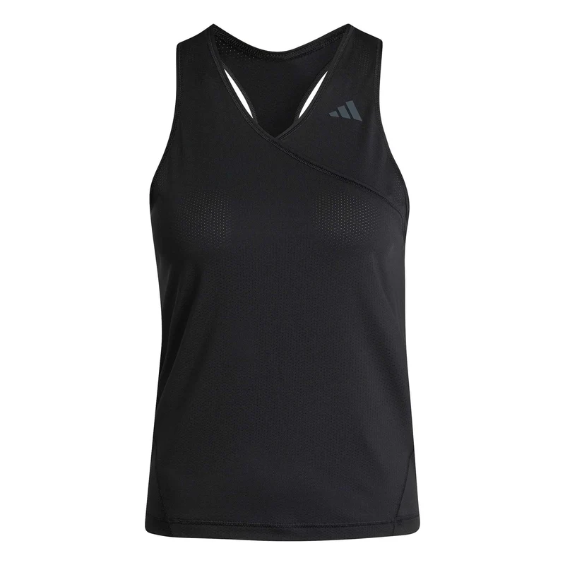 Club V-Neck Tank-Top Damen - schwarz
