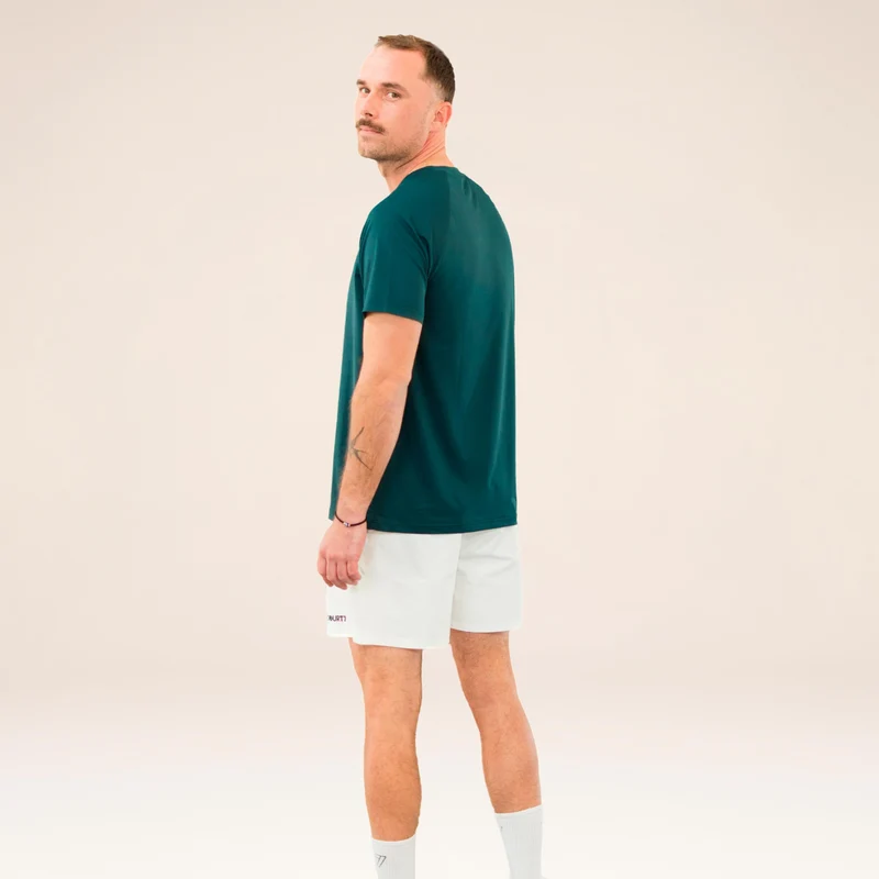 Performance Solid T-Shirt Herren - dunkelgrün