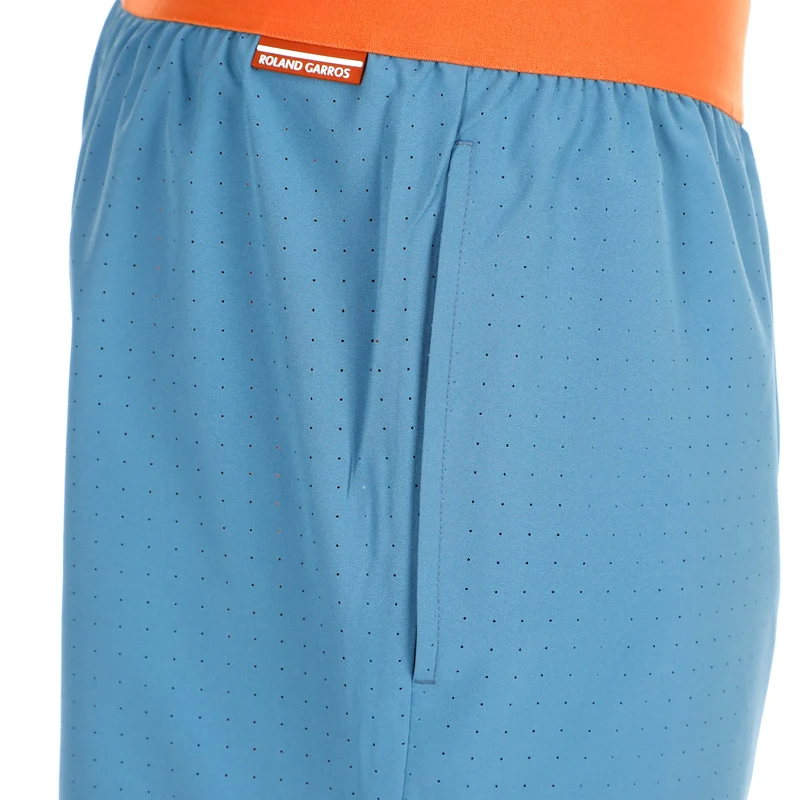 Shorts Herren - blaugrau, orange