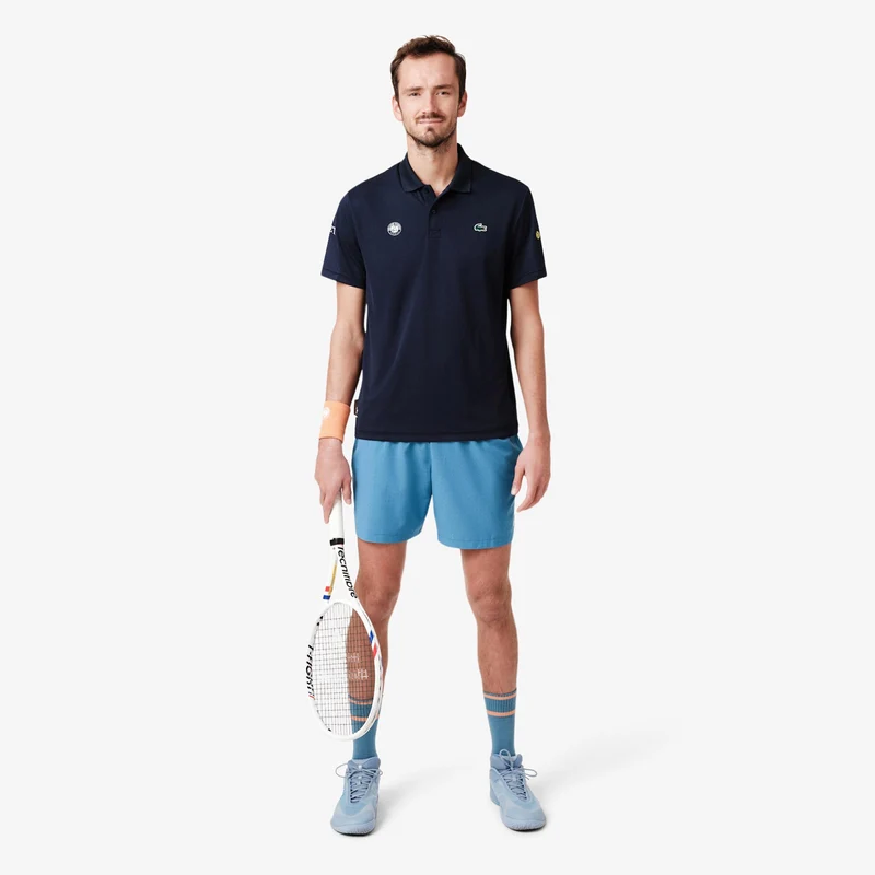 Shorts Herren - blaugrau, orange