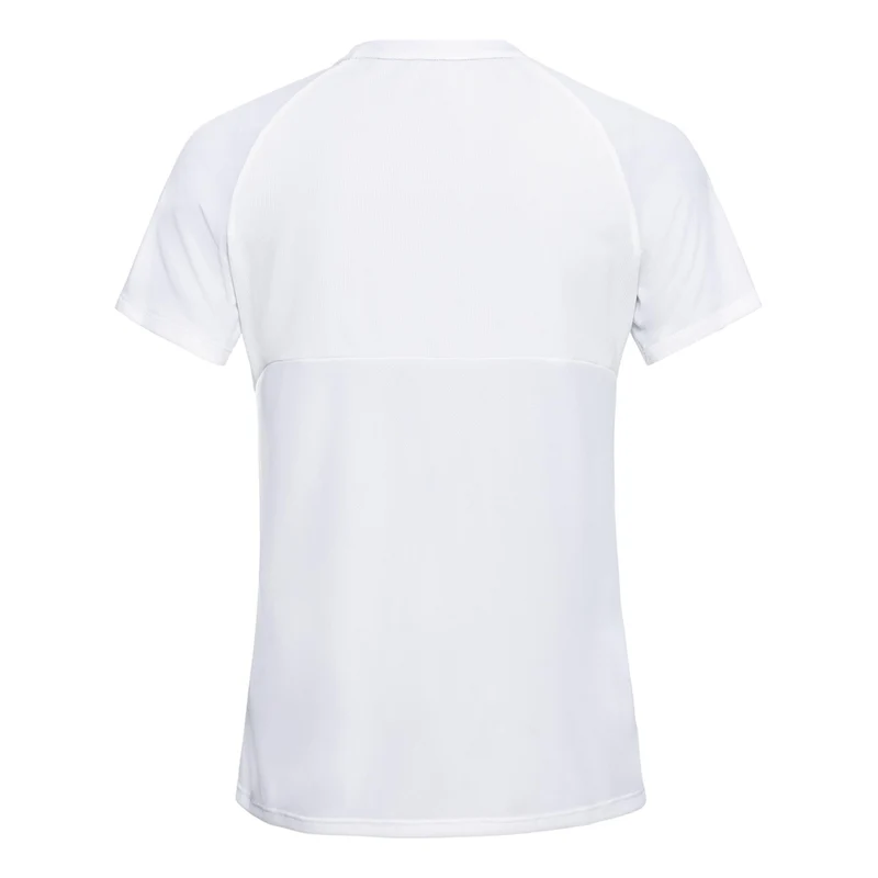 Crew Neck Essential Chill-Tech Laufshirt Damen-Weiß