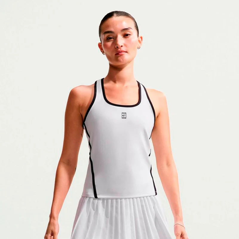 Court Dri-Fit Advantage Tank-Top Damen - weiß, schwarz
