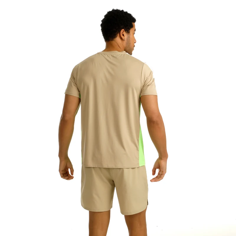 Wild Receiver Verti T-Shirt Herren-Beige,Mehrfarbig