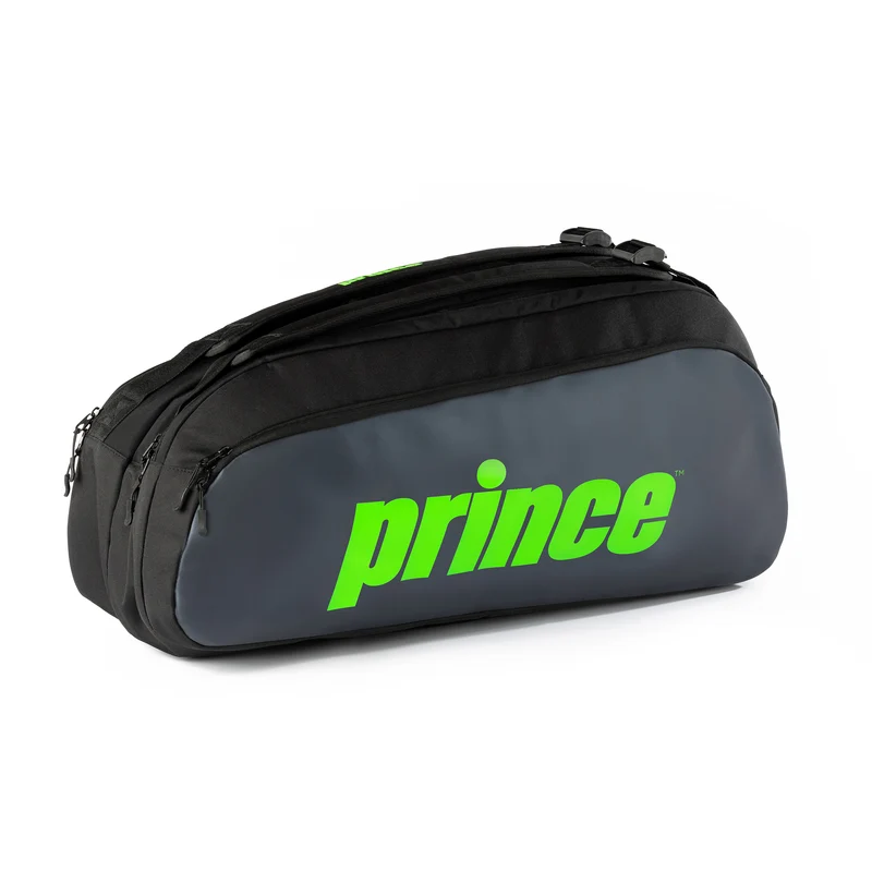 Tour Schlägertasche 9er-Schwarz,Grün