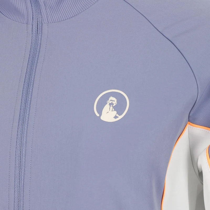 Glow Flow Trainingsjacke Damen - blau