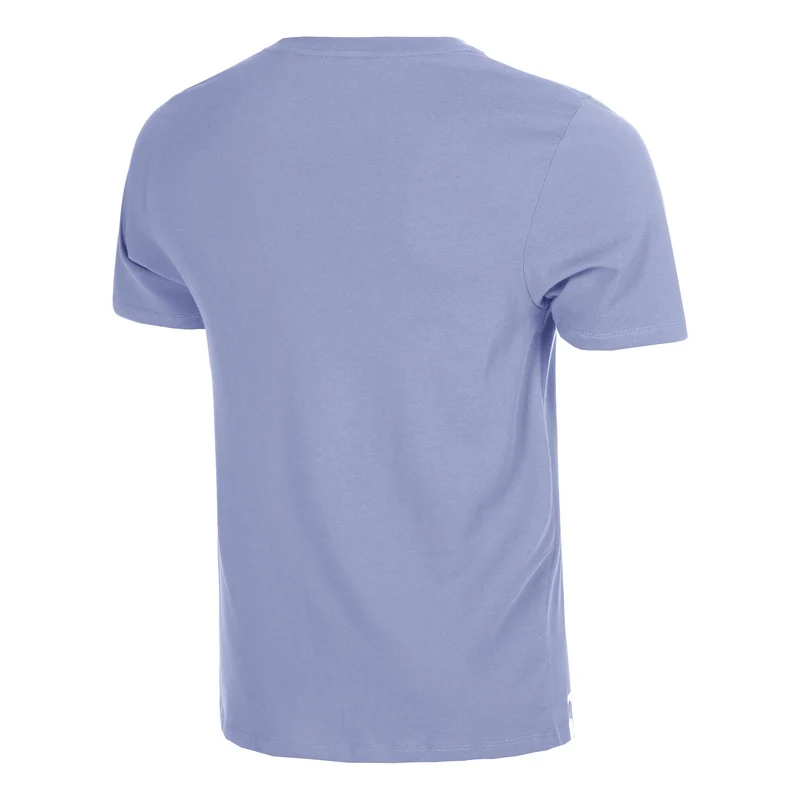Glow Training T-Shirt Herren - blau, creme
