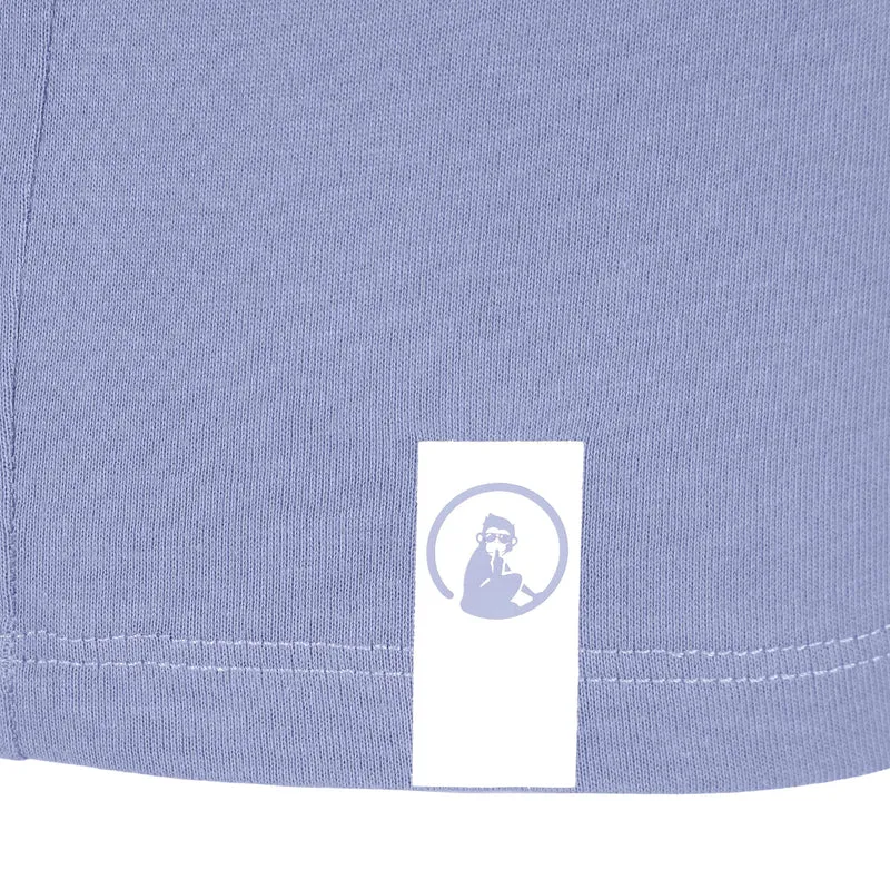 Glow Training T-Shirt Herren - blau, creme