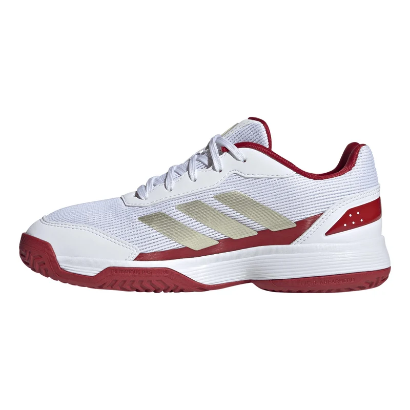 Crazyquick Padelschuh Kinder - weiß, rot