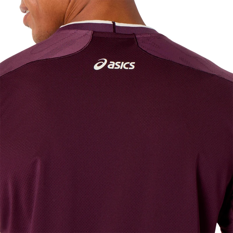 Match T-Shirt Herren - weinrot