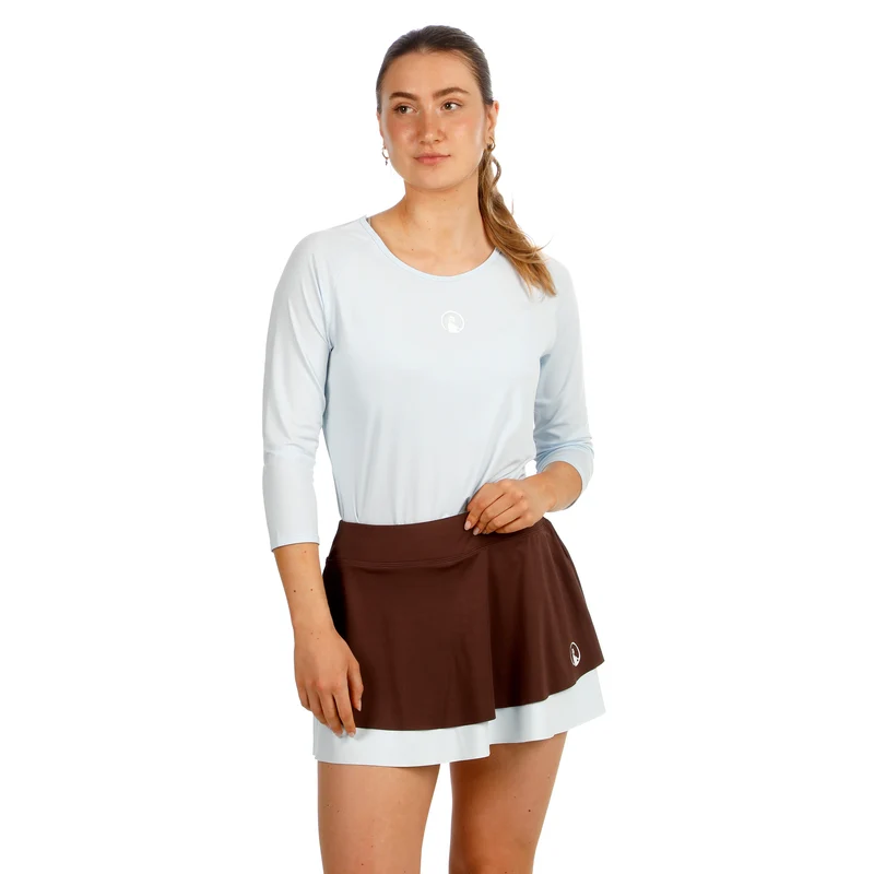 Memories Mixed Longsleeve Damen - hellblau