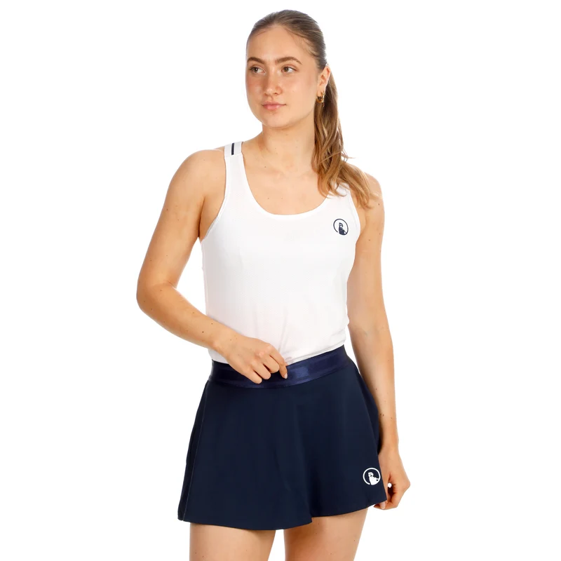 Serve & Volley Tank-Top Damen-weiß