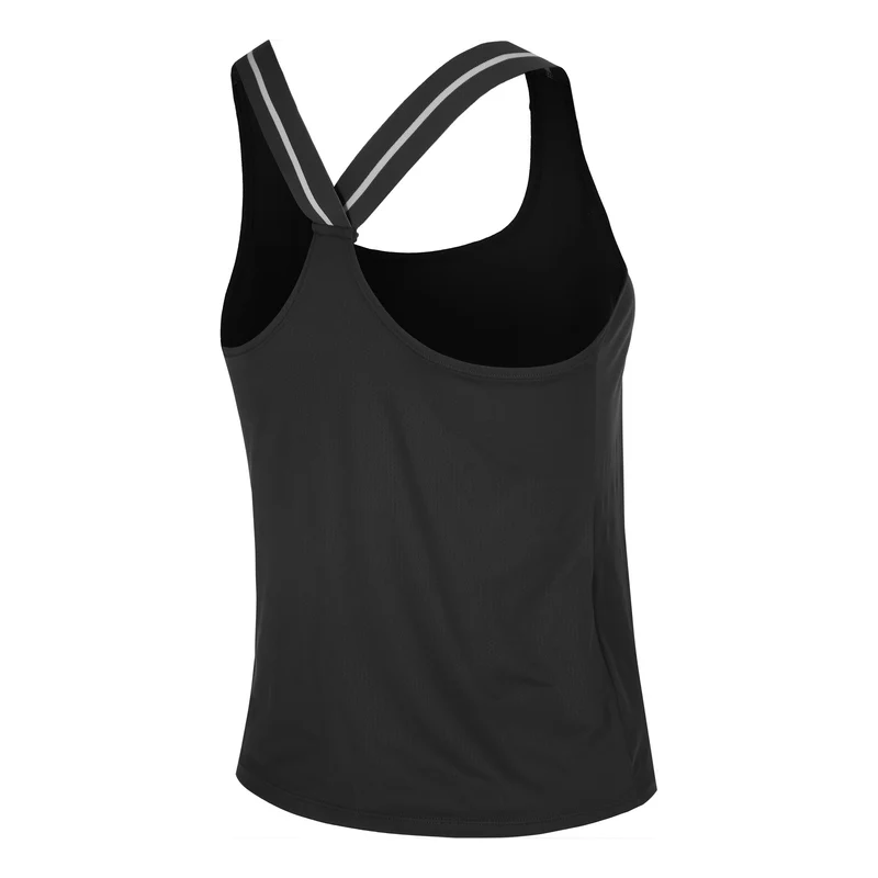 Serve & Volley Tank-Top Damen-schwarz