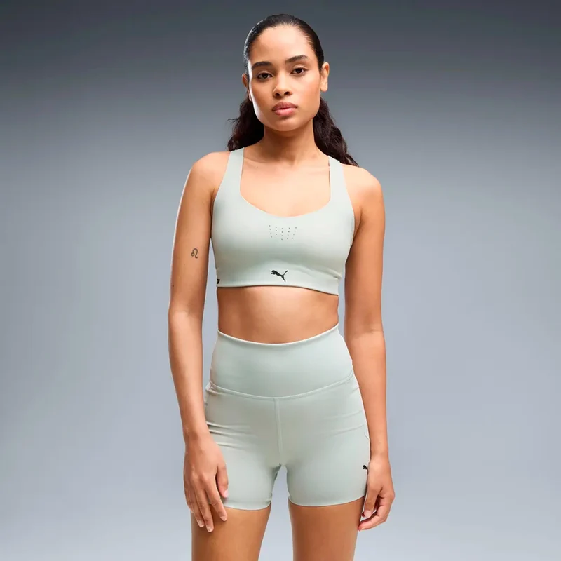 PWRMODE Sport-BH Damen - hellgrün