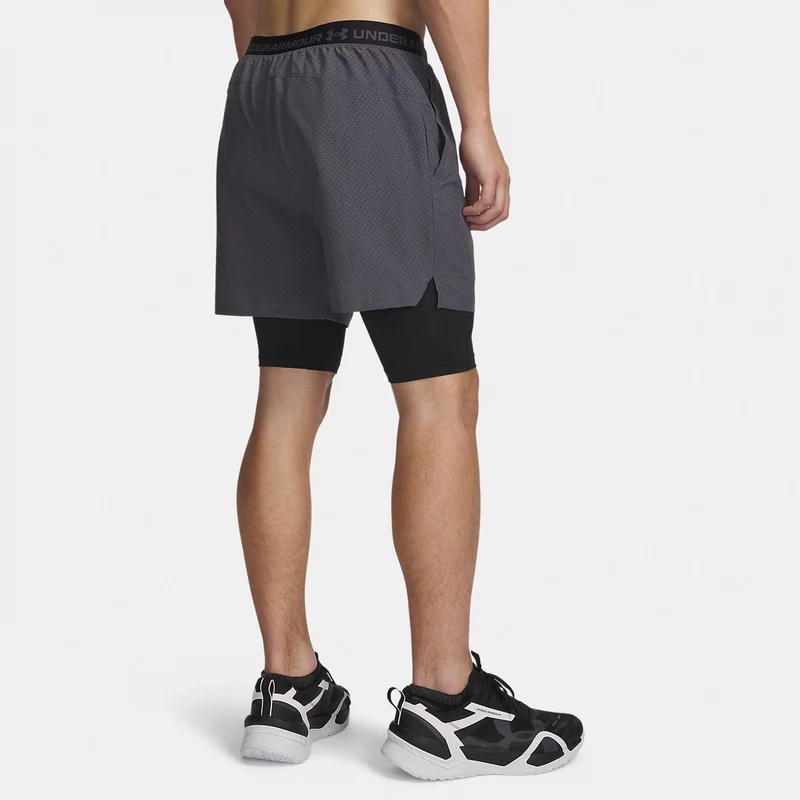 Vanish Woven 2.0 2n1 Shorts Herren - grau, schwarz