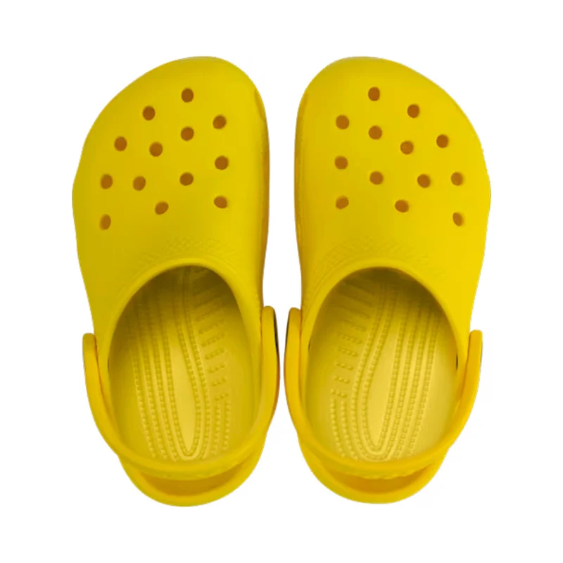 Classic Clog Badelatschen Kinder - gelb