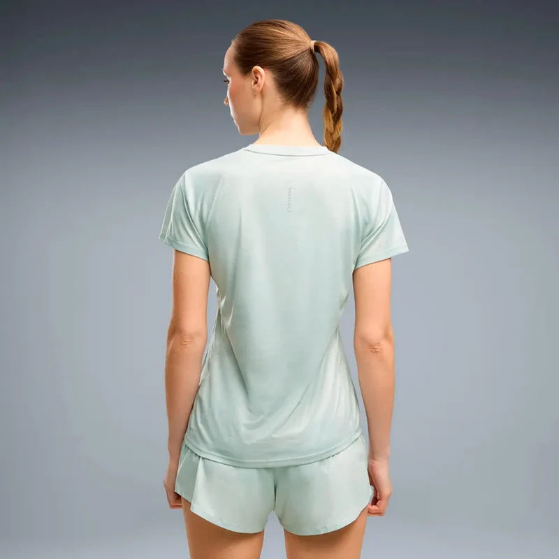 Velocity AOP Laufshirt Damen - hellgrün