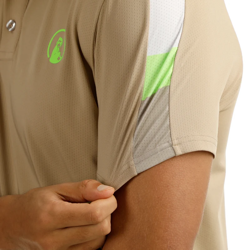 Wild Tournament Hori Polo Herren-Beige,Mehrfarbig