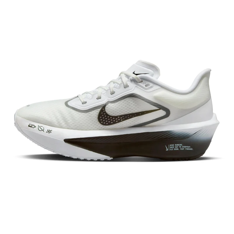 Zoom Fly 6 Wettkampfschuh Damen - weiß, dunkelgrau