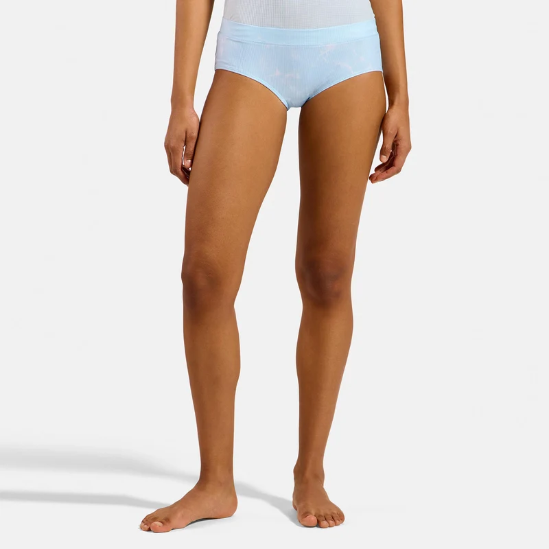 Active Light Graphic 2 pack Panty Damen-hellblau, weiß