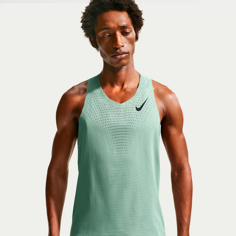 AeroSwift Laufshirt Herren - mint, schwarz