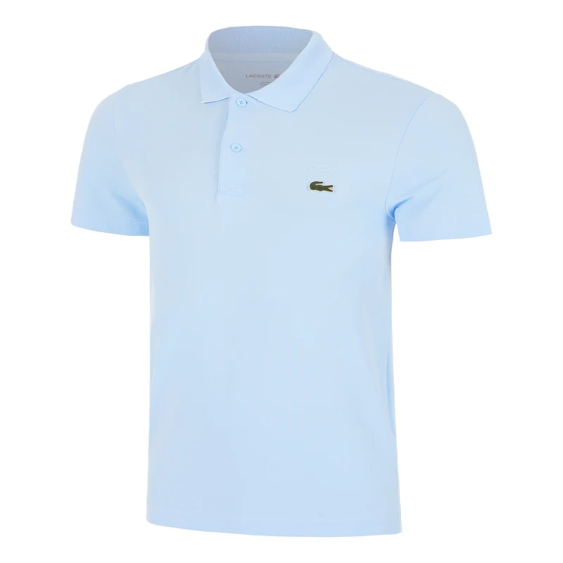 Polo Herren - hellblau, grün