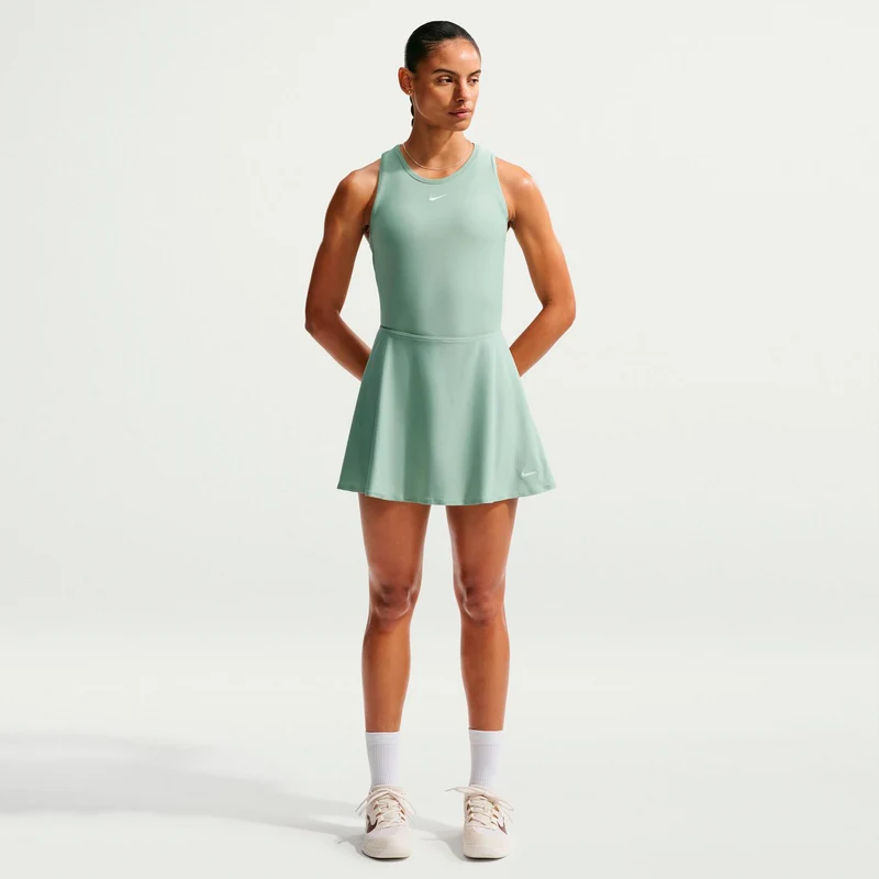 Dri-FIT Victory Rock Damen - graugrün, weiß