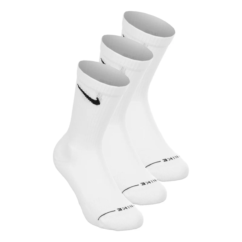 Crew Tennissocken 3er Pack Unisex - weiß