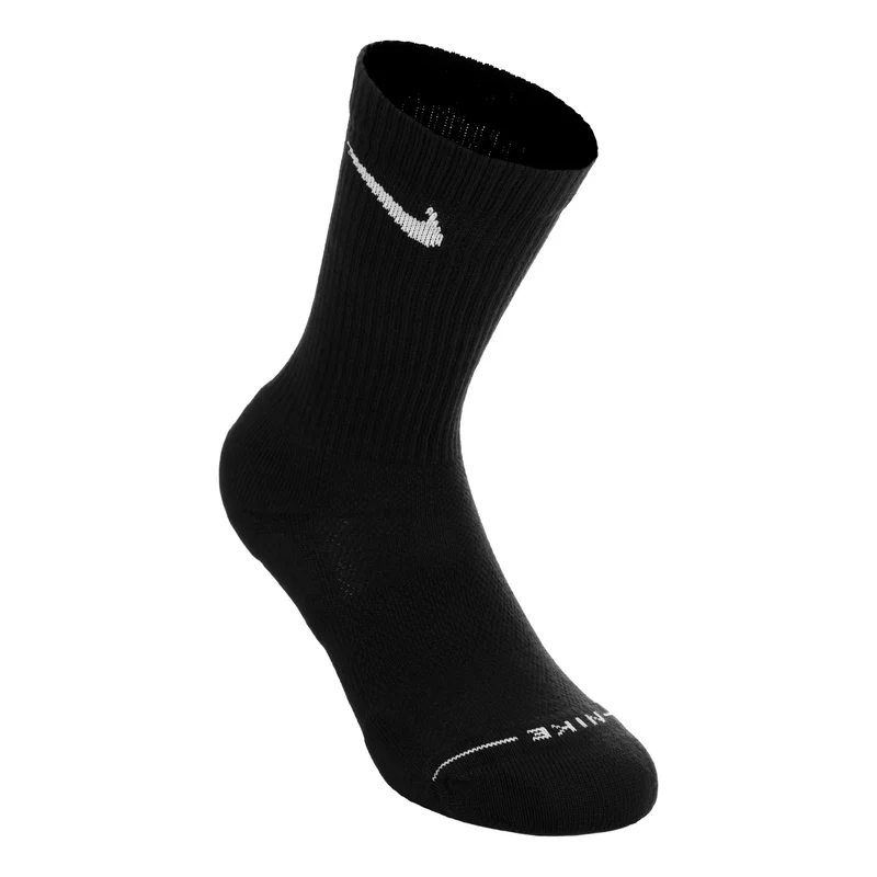 Crew Tennissocken 3er Pack Unisex - schwarz