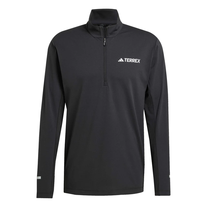 Terrex XPR Half-Zip Laufshirt Herren-Schwarz