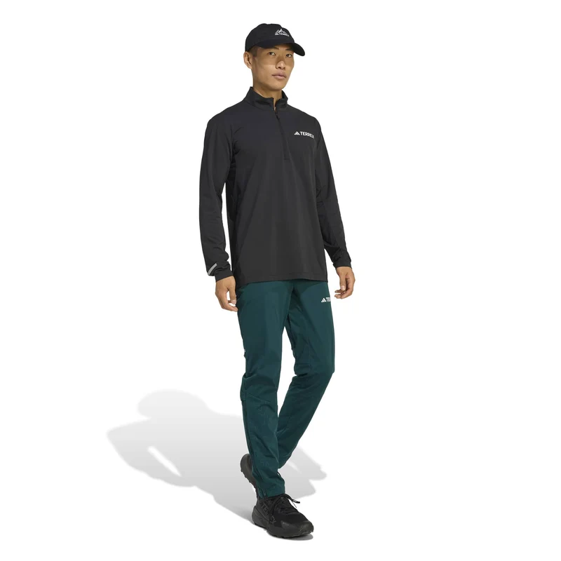 Terrex XPR Half-Zip Laufshirt Herren-Schwarz
