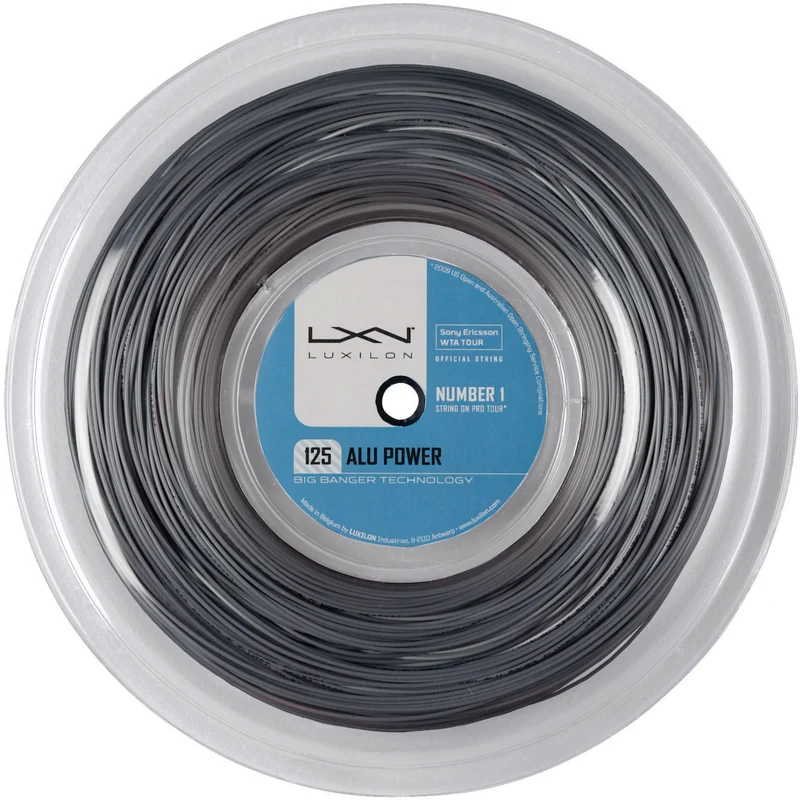 Alu Power Saitenrolle 200m-Silber