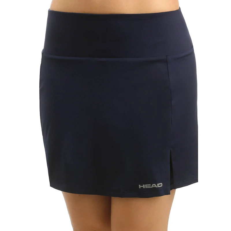 Club Basic Long Rock Damen-Dunkelblau,Silber