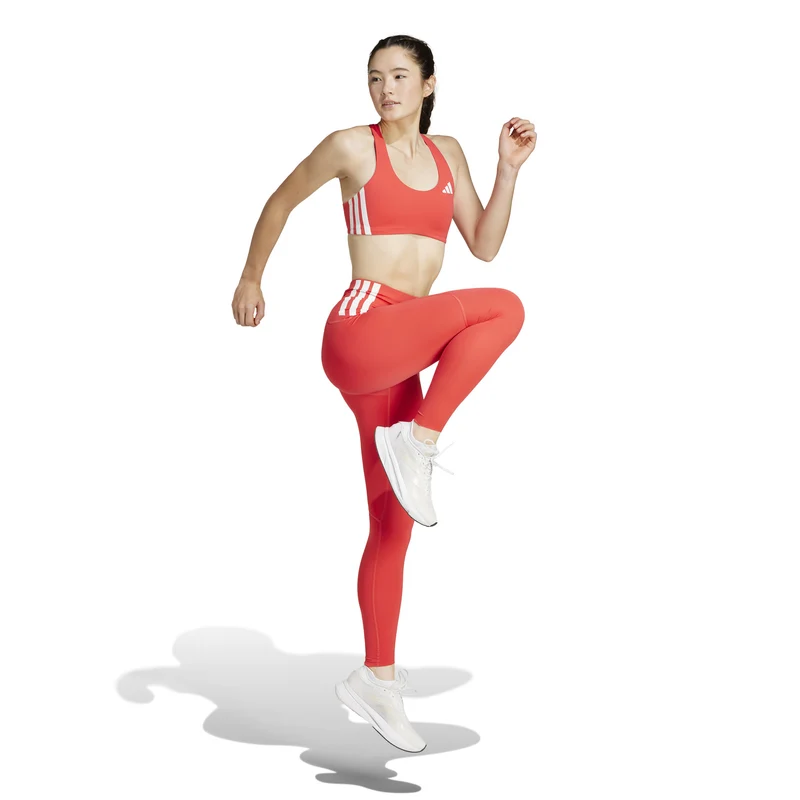 Adizero Medium Support Sport-BH Damen-Koralle