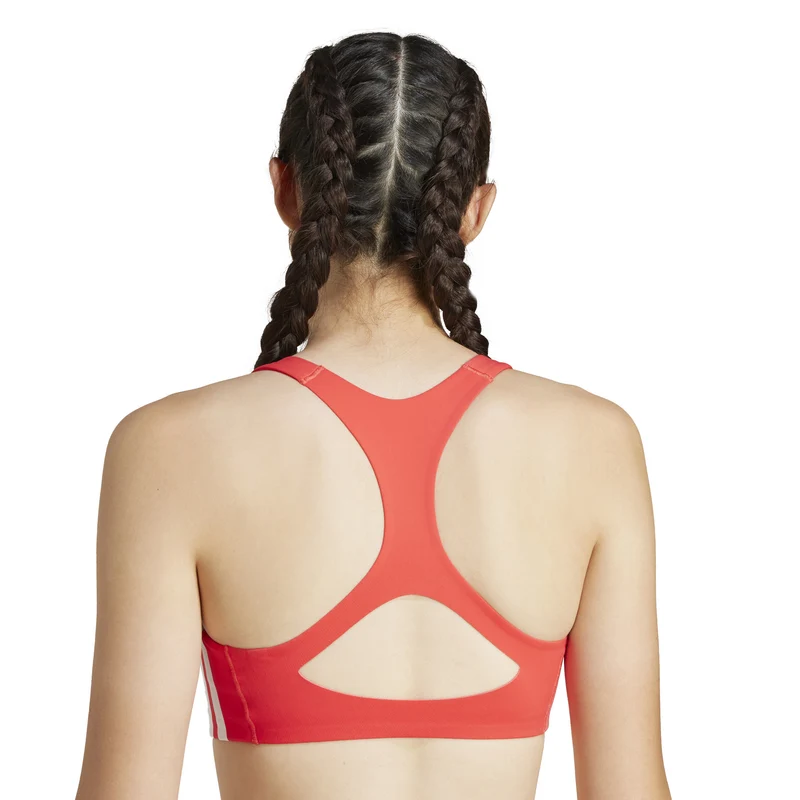 Adizero Medium Support Sport-BH Damen-Koralle