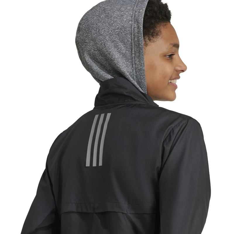 Teamwear WindReady Laufjacke Kinder-Schwarz